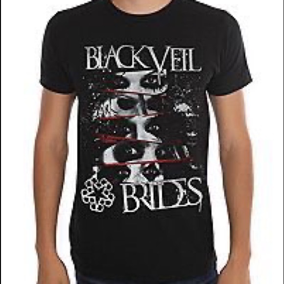 Hot Topic Black Veil Brides Tee Unisex 